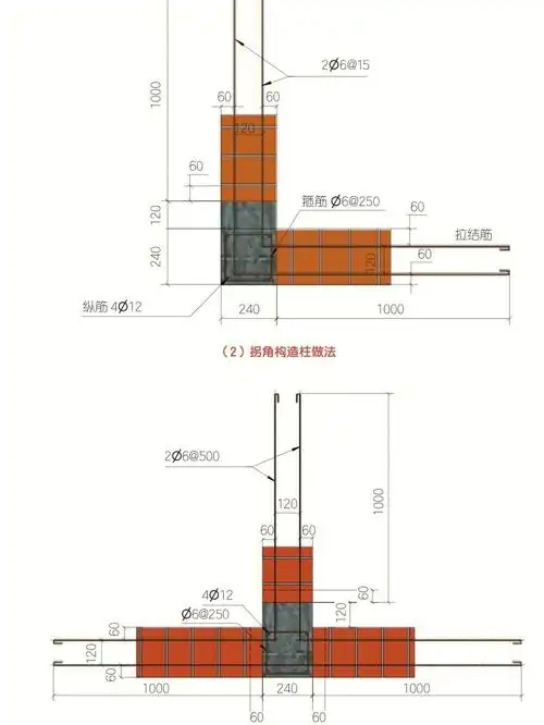要用沥青做防腐)砖混混凝土砌块尺寸同黏土实心砖尺寸一致,框架填充墙