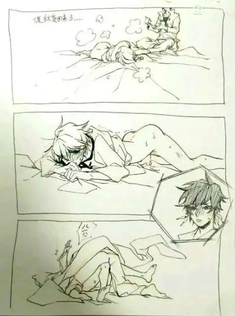 魔道祖师动态壁纸魔道祖师q版简笔画简笔画视频污黑白线条简笔画女孩