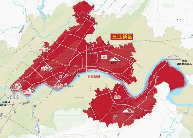 正式公示宜宾三江新区规划出炉罗龙江南涪溪都要大开发