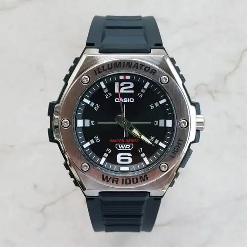 卡西欧(casio) casio卡西欧 海外代购手表男 mwa-100h-1a钢铁之心运动