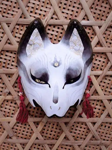 【面具素材】神秘感满满的和风角色必备元素——狐面!