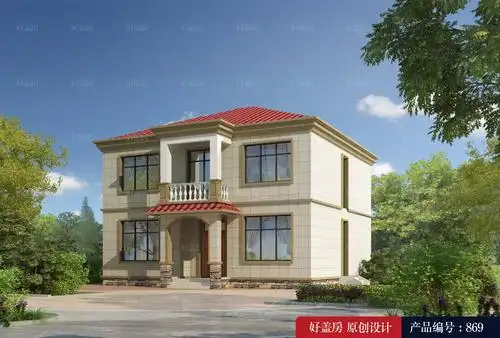 农村二层小洋楼图片