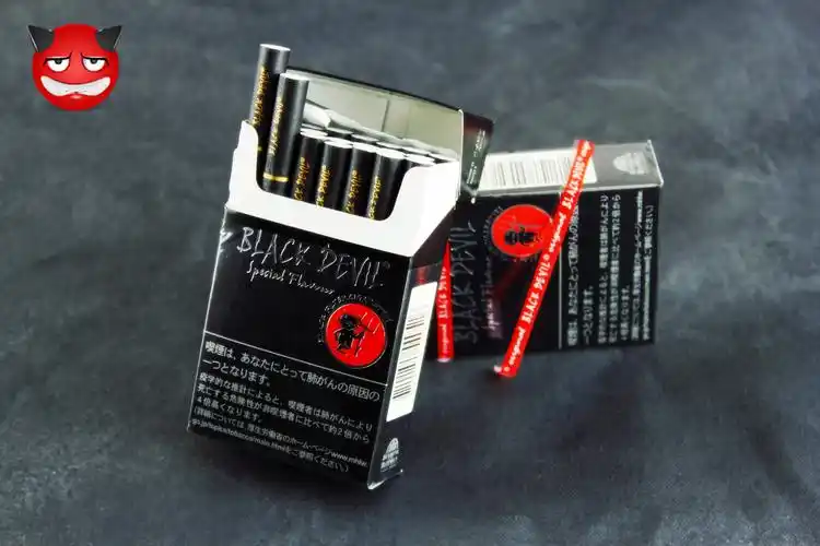 标题:black devil cigarette 黑魔鬼香烟 (巧克力味)