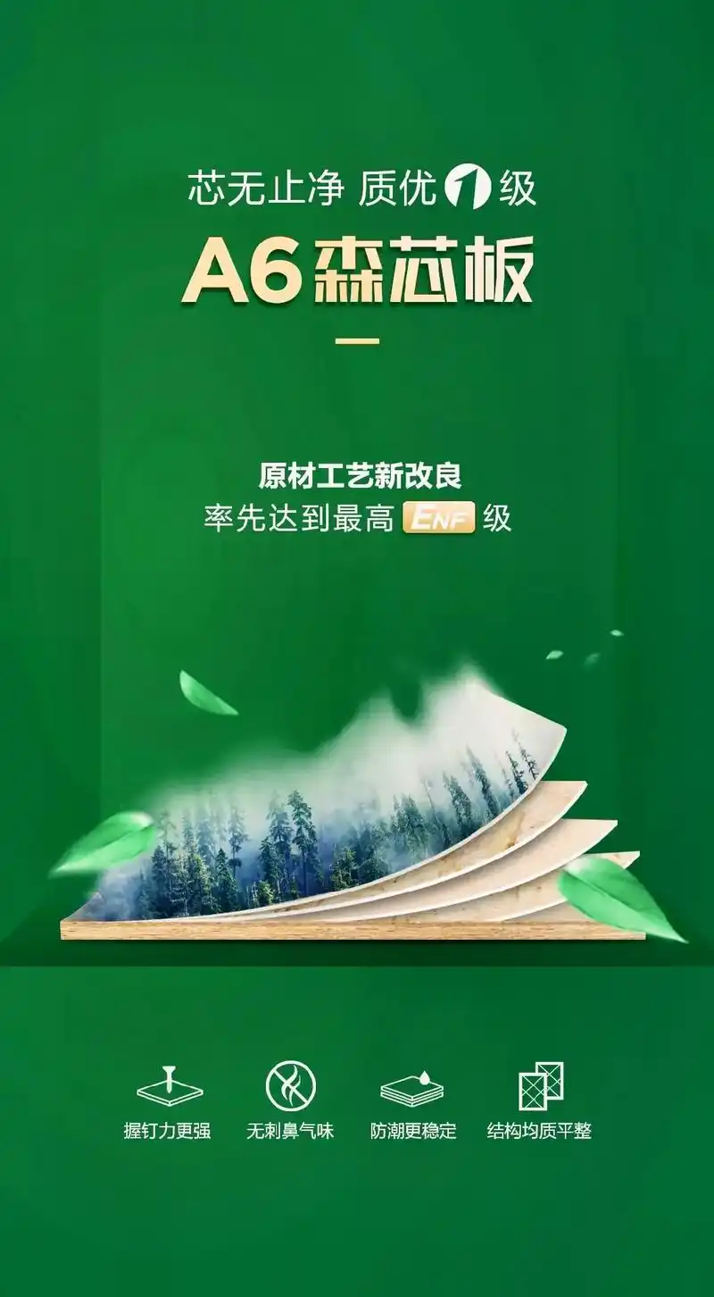 大王椰国家最高环保等级实木颗粒板来啦!大王椰nef级颗粒板产 - 抖音