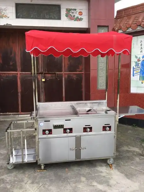 手抓饼商用摆摊车三轮车小型炒粉肠粉集市网红移动臭豆腐鸡蛋汉堡