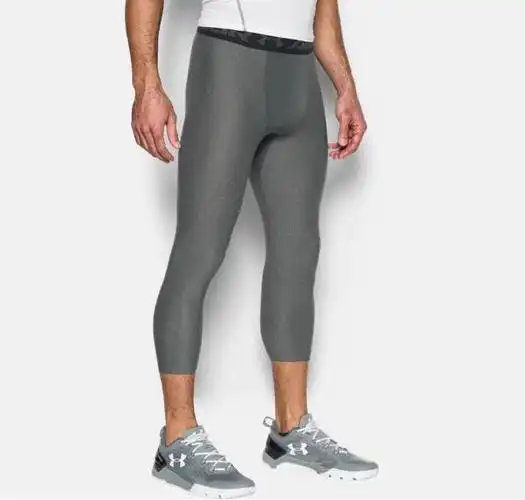 透气十足!ua heatgear03 armour 紧身七分裤