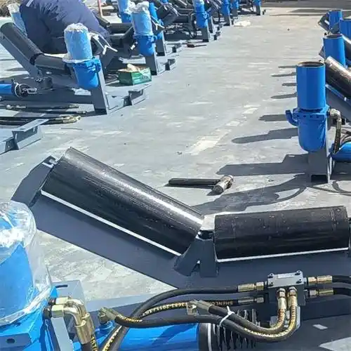 矿用皮带防跑偏装置 输送带自动纠偏器 带宽800皮带纠偏