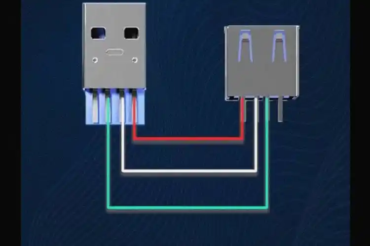usb插头接线方法#安全用电你我湘联#国标电缆#电工_接线_用电_国标