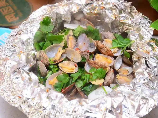 锡纸纯花甲图片