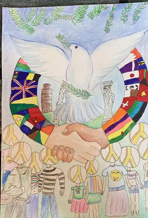 2020-2021年度和平海报优秀奖97幅