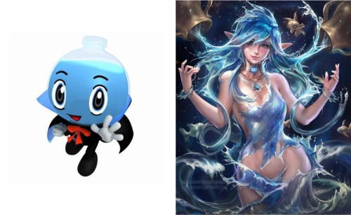 《快乐星猫》的十二星座战士改换成"拟人"风后,简直美感十足