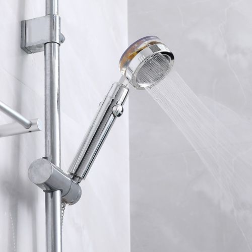 淋浴花洒喷头3挡增压一键止水花酒淋雨器浴室沐浴莲蓬头洗澡喷头