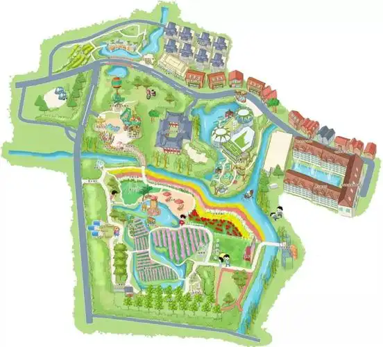 100张全球农场农庄布局图