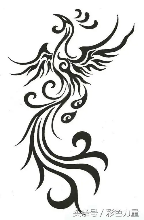 优美的凤凰图腾,为什么纹到人身上就"变味"了呢?