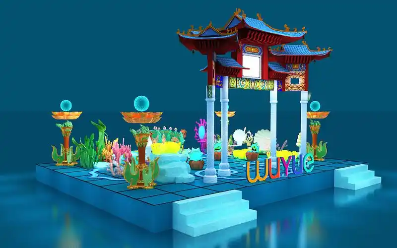 海底龙宫海洋舞台