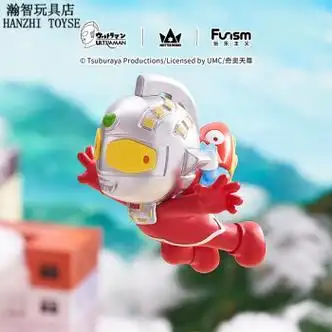 宠翰玩乐主义奥特曼快乐时光q版盲盒儿童礼物车载摆件公仔女 奥特曼