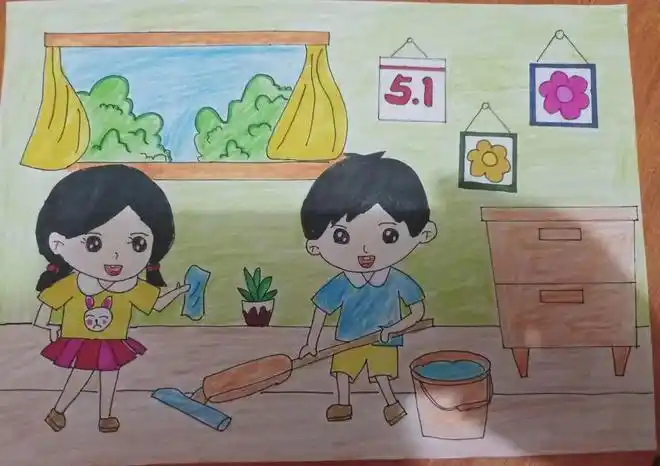 致敬最美劳动者小马小学主题绘画活动线上比艺