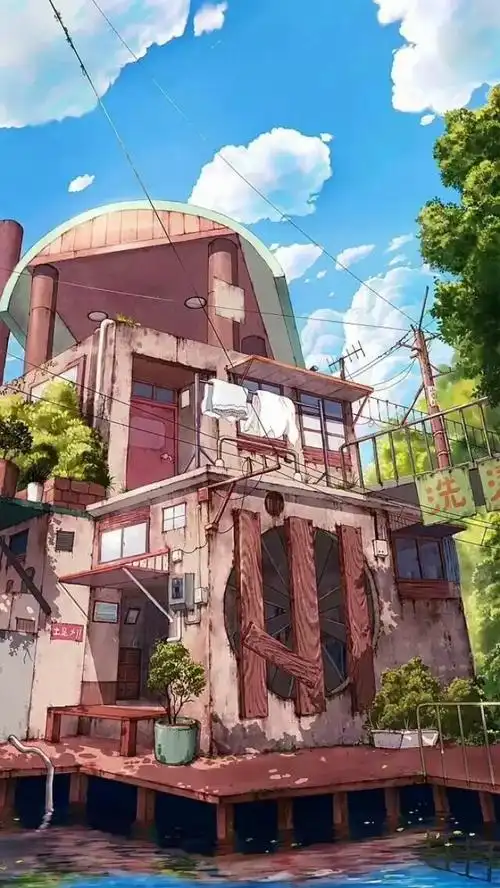 动漫建筑-堆糖,美好生活研究所