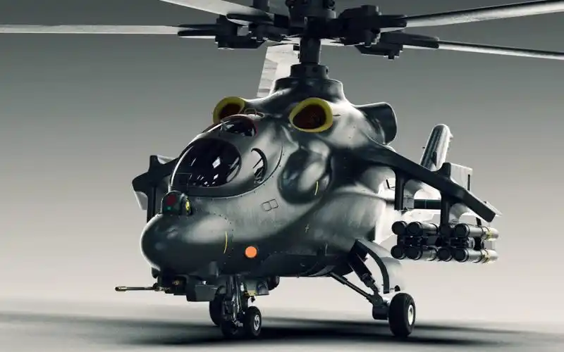 【科幻飞行器】共轴反转旋翼攻击直升机