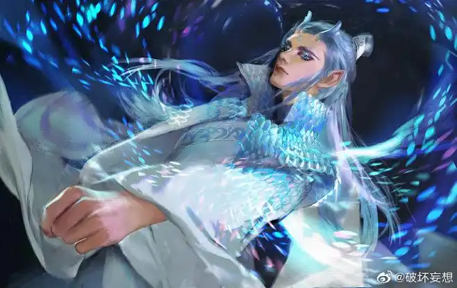 哪吒之魔童降世# #敖丙# 出战前,龙.