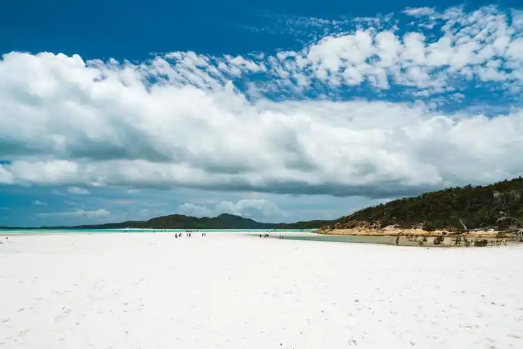 白天堂沙滩whiteheavenbeach