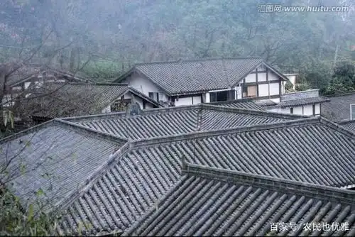 过去农村自建房的小青瓦,原来就是这么简单