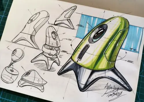 滕依林,工业产品设计手绘,工业产品设计考研,追梦江南设计考研,设计师