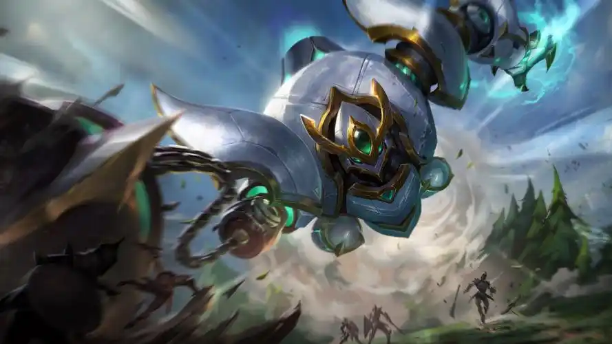 蒸汽机器人银白枪骑布里茨英雄联盟图片