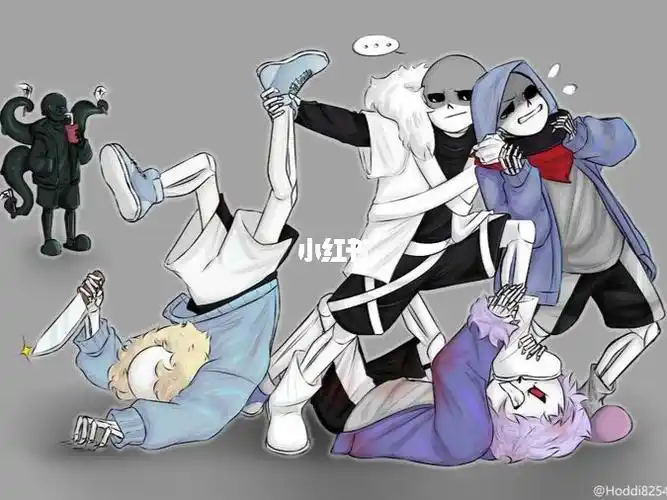 在游戏中画的sans们四一ω一