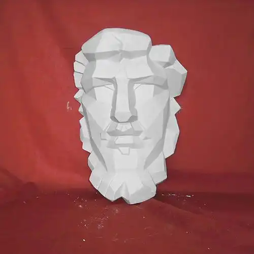 石膏五官厂家直销切面耳鼻鼻口4件一套圆面石膏像