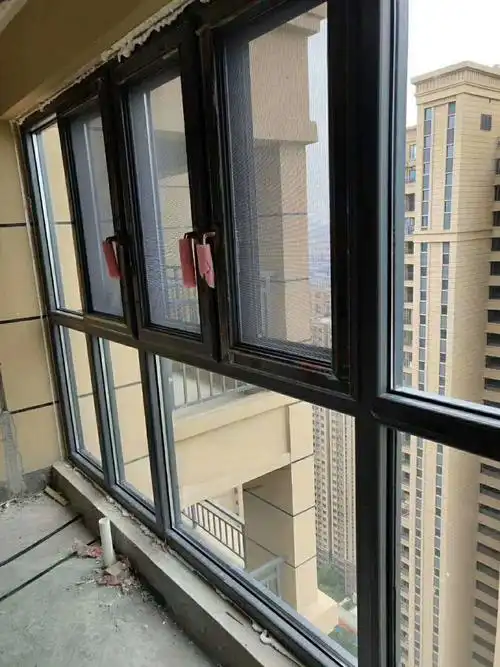 别墅断桥铝金刚一体窗 断桥铝门窗定制 防盗窗纱一体窗批发