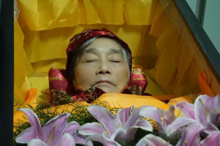 慈母蒋宁生追悼会.