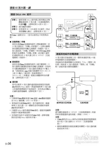 onkyo tx-sr604放大器使用手册:[4]