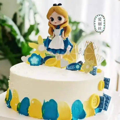 公主蛋糕网红贝尔同城儿童女孩苏菲亚爱丽丝全国新鲜生日蛋糕