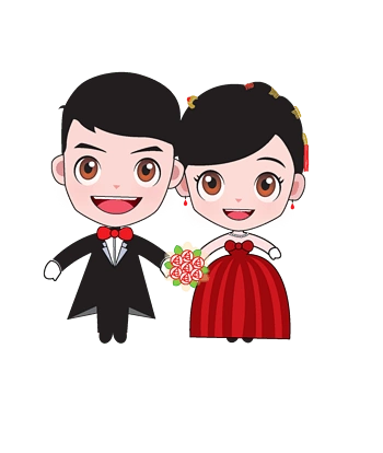 婚庆卡通