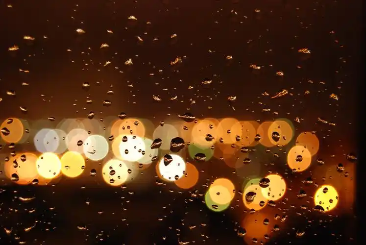 雨滴图片大自然背景素材雨雨滴rain