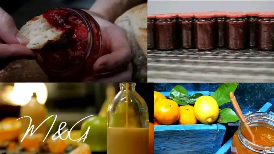 healthy food italian cherry jam natural cherry sauce