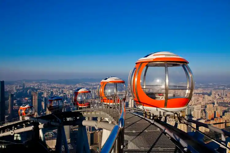 广州塔小蛮腰星空观光门票/460米摩天轮游乐套票(428米白云观光大厅