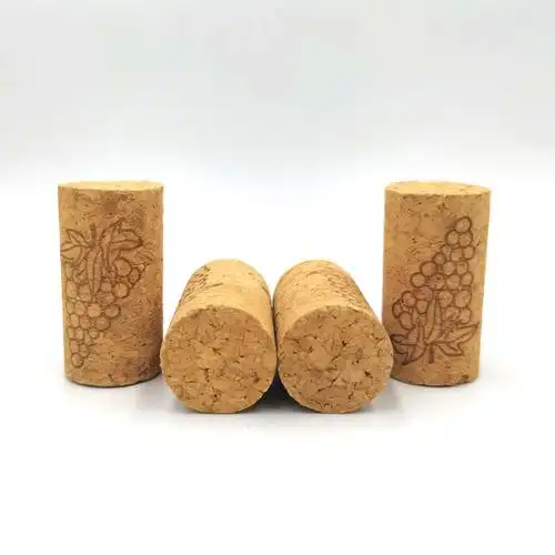 源头厂家可定制软木红酒塞 印刷logo酒瓶塞 进口合成大颗粒塞-阿里巴
