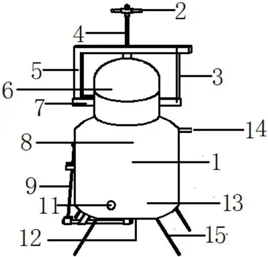 一种使用柴草气化的气化炉