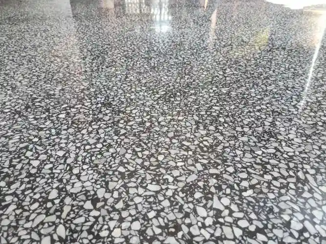 水磨石地坪施工_武汉水磨石施工_水磨石施工