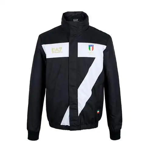 armani/安普里奥阿玛尼 ea7系列 男士意大利奥运代表队连帽夹克外套
