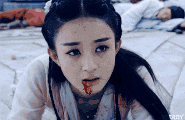 赵丽颖收放自如的哭戏花千骨的绝望楚乔的撕心裂肺