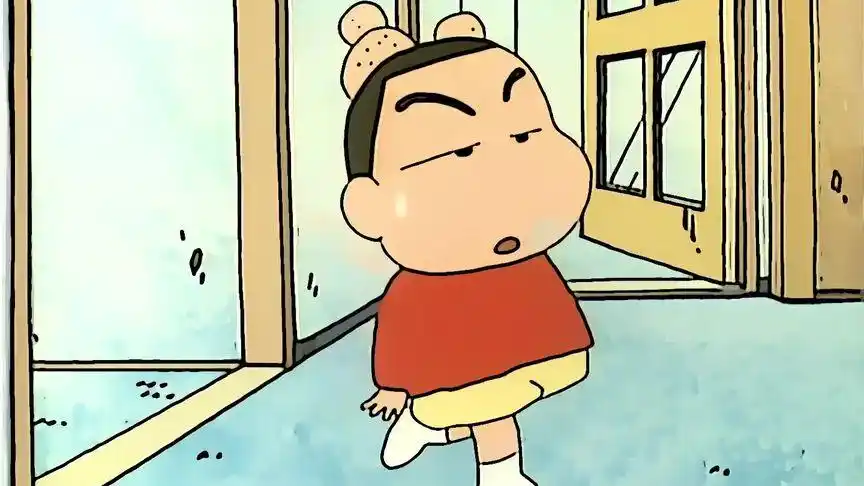 "马铃薯头上有包包"#蜡笔小新 #治愈