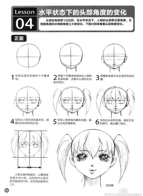 漫画教程漫画人物素描从入门到精通298p