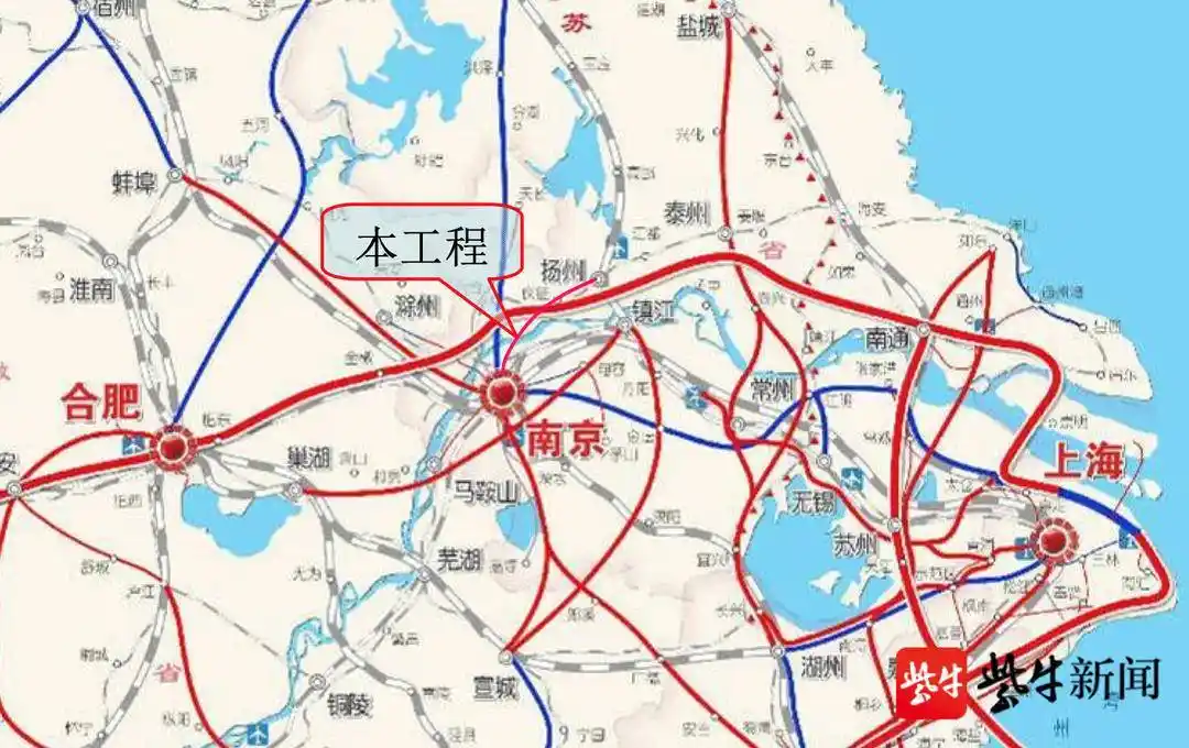 34分钟扬州至仙林宁扬城际计划年底开建2026年通车