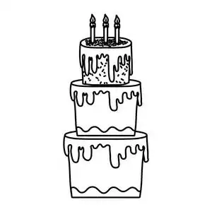 三层的蛋糕图片-三层的蛋糕素材-三层的蛋糕插画-摄图新视界