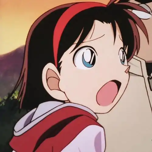 名侦探柯南  #吉田步美  #动漫女头  #可爱头像  #女生头像  #头像