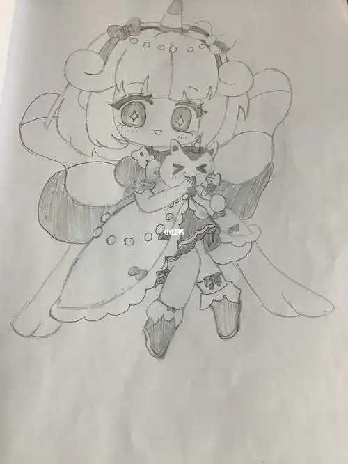 迷你世界悠妮绘画