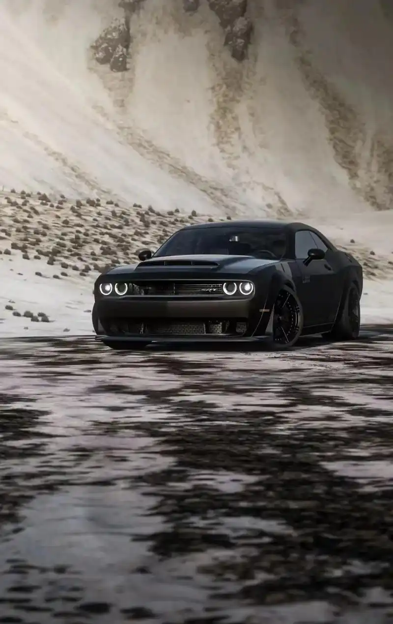 道奇地狱猫跑车 - 抖音